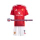 Lapset Manchester United Beckham 7 2024-2025 Lyhythihainen Fanipaita ,Koti
