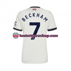 Miehet Manchester United Beckham 7 2024-2025 Lyhythihainen Fanipaita ,Kolmas