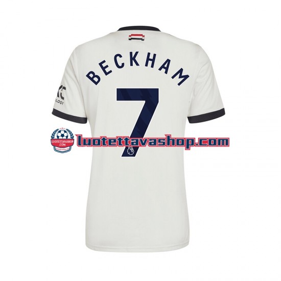 Miehet Manchester United Beckham 7 2024-2025 Lyhythihainen Fanipaita ,Kolmas