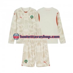 Lapset Marokko Maalivahdin 2024 Pitkähihainen Fanipaita ,Vieras