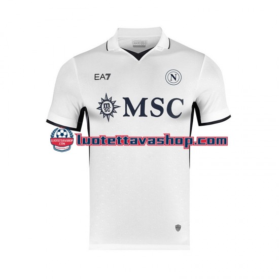 Miehet Napoli 2024-2025 Lyhythihainen Fanipaita ,Vieras