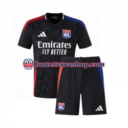 Lapset Olympique Lyonnais 2024-2025 Lyhythihainen Fanipaita ,Vieras