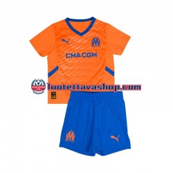 Lapset Olympique de Marseille 2024-2025 Lyhythihainen Fanipaita ,Kolmas