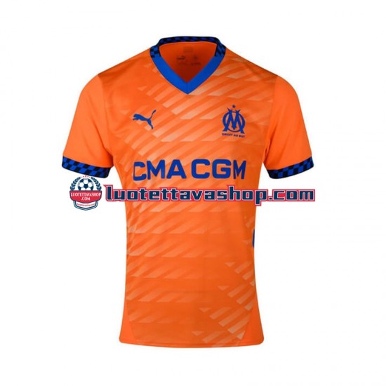 Miehet Olympique de Marseille 2024-2025 Lyhythihainen Fanipaita ,Kolmas