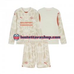 Lapset PSV Eindhoven Maalivahdin 2024-2025 Pitkähihainen Fanipaita ,Kolmas