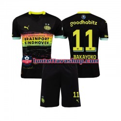 Lapset PSV Eindhoven Johan Bakayoko 11 2024-2025 Lyhythihainen Fanipaita ,Vieras