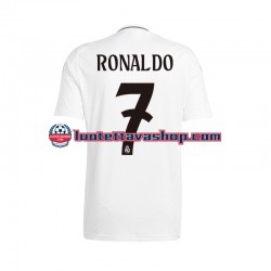 Miehet Real Madrid Cristiano Ronaldo 7 2024-2025 Lyhythihainen Fanipaita ,Koti