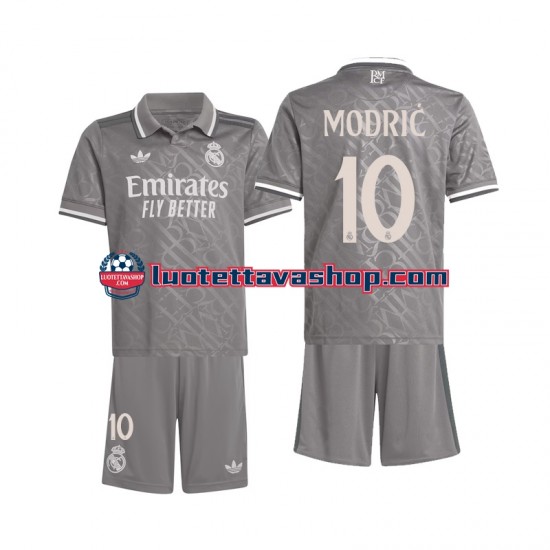 Lapset Real Madrid Modric 10 2024-2025 Lyhythihainen Fanipaita ,Kolmas