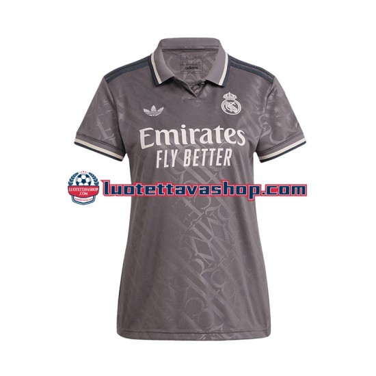 Naiset Real Madrid 2024-2025 Lyhythihainen Fanipaita ,Kolmas