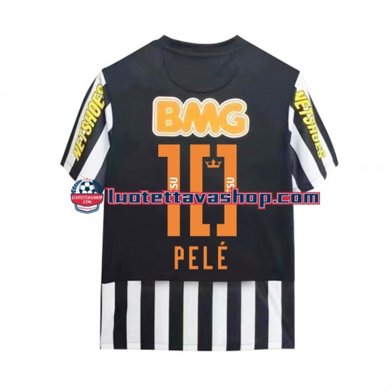 Miehet Santos PELE 10 Retro 2011-2012 Lyhythihainen Fanipaita ,Vieras