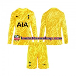 Lapset Tottenham Hotspur Maalivahdin 2024-2025 Pitkähihainen Fanipaita ,Koti