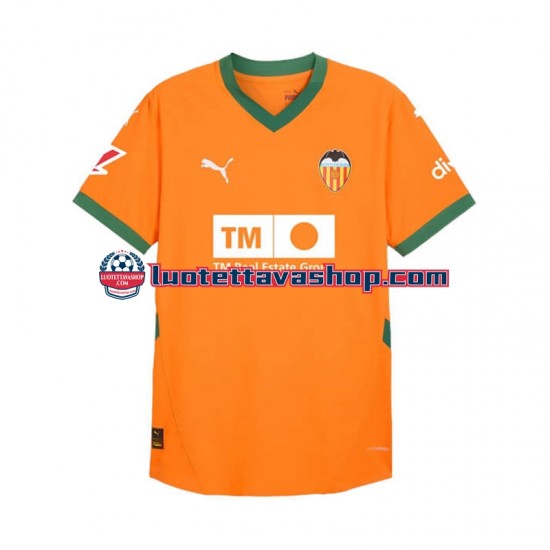 Miehet Valencia CF 2024-2025 Lyhythihainen Fanipaita ,Kolmas