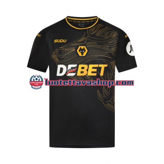 Miehet Wolverhampton Wanderers 2024-2025 Lyhythihainen Fanipaita ,Vieras