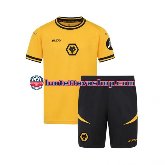 Lapset Wolverhampton Wanderers 2024-2025 Lyhythihainen Fanipaita ,Koti